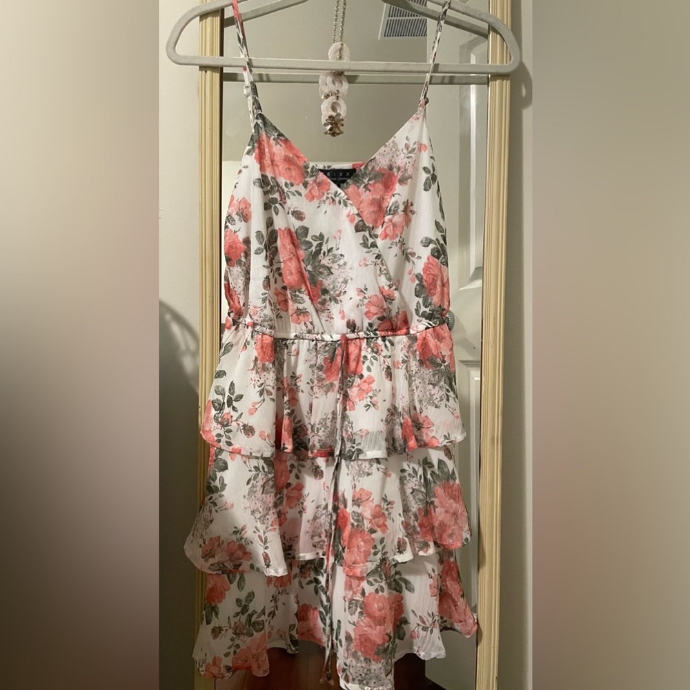 Floral Mini Summer Dress size 2-4